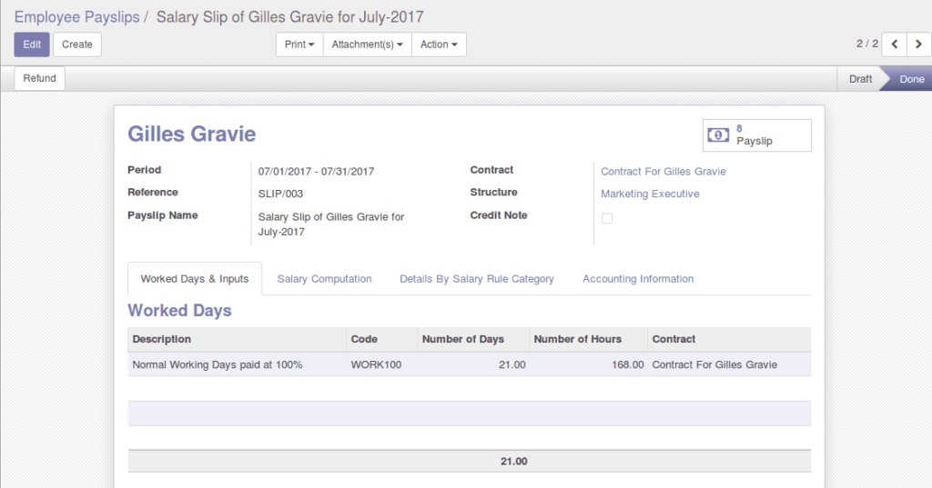hr payroll management